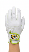 TIGRÉE Women's Golf Glove - Lime Green Trim