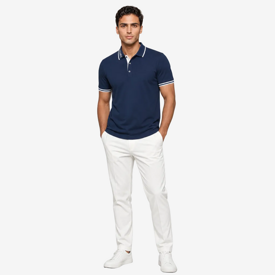 TIGRÉE Signature Navy Polo