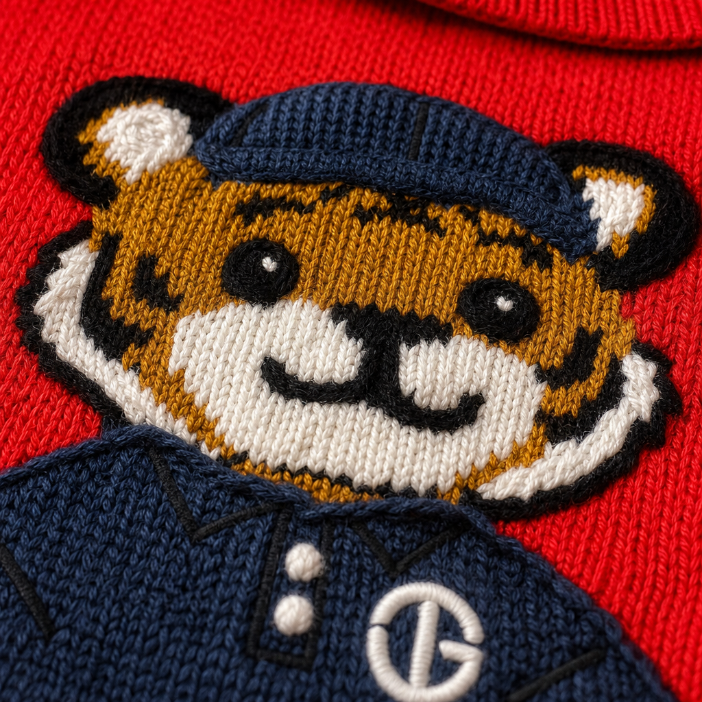 TIGRÉE 26 Men's Sweater - Red