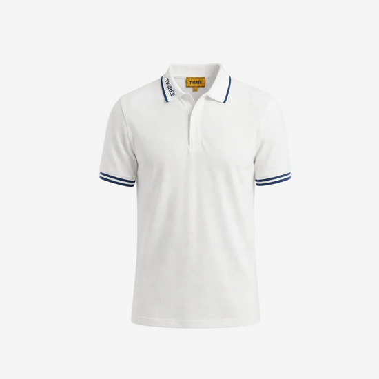 TIGRÉE Signature White Polo