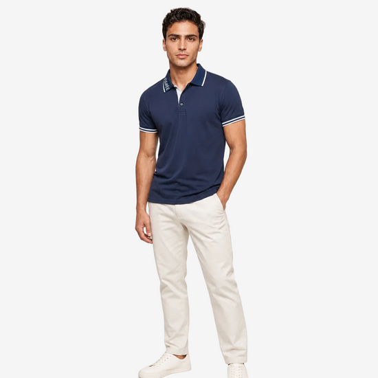 TIGRÉE Signature Navy Polo
