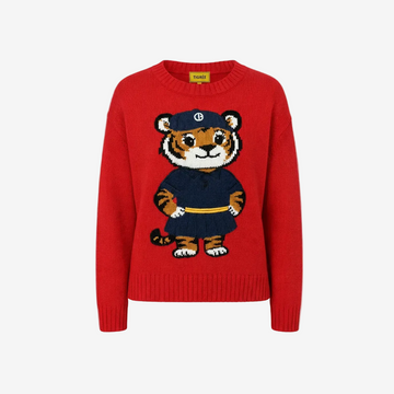 TIGRÉE Layla Women's Sweater - Red